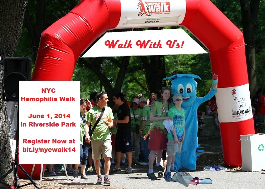 The NYC Hemophilia Walk is On! NYC Hemophilia Chapter
