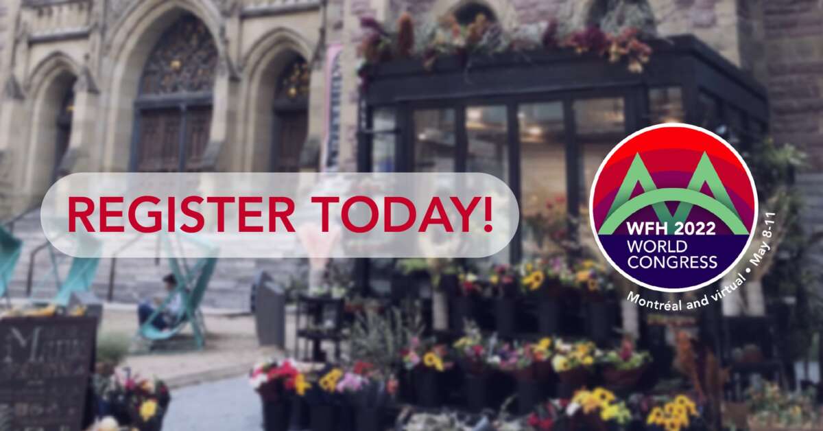 WFH World Congress 2022 NYC Hemophilia Chapter